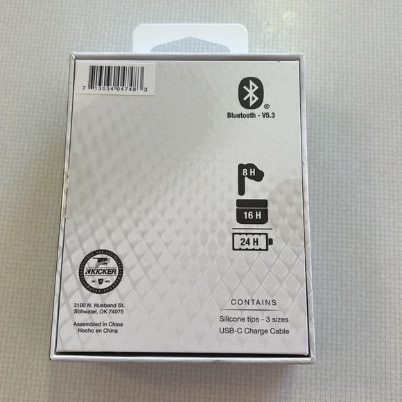 NWOT Kicker TW2 Ear Buds - Picture 4 of 4